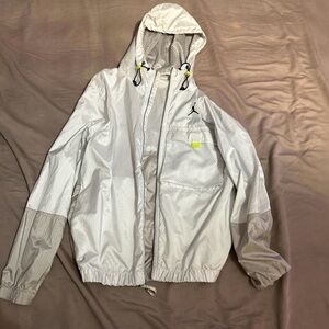 Nike Gray Hooded Jacket